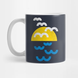 Birds & Waves Mug